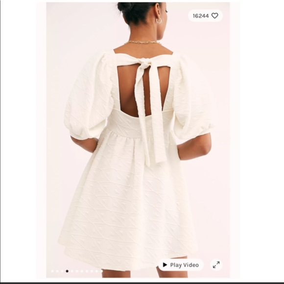 NWT FREE PEOPLE Violet Mini Dress - Picture 8 of 12